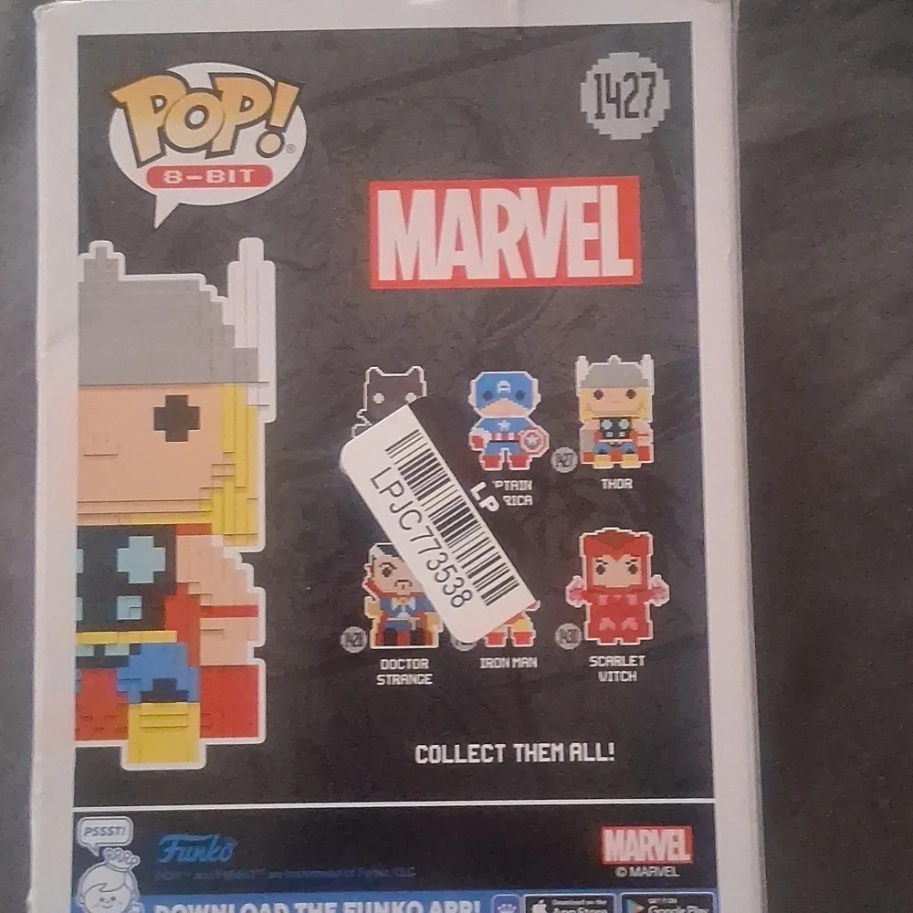Funko POP! 8-Bit Thor #1427 Marvel Target Exclusive Damaged Box